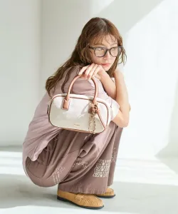 Мини-сумочка "Бостон" с цепочкой и подвеской Bayflow, цвет Canvas 01