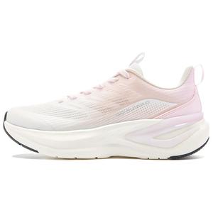 QIAODAN Дышащие и легкие кроссовки с низким верхом для повседневного бега, женские, белые, розовые