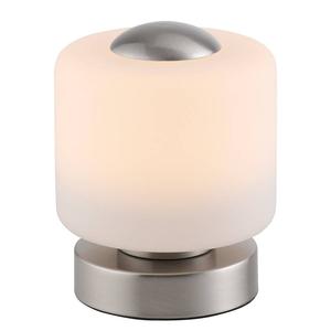 Настольная лампа Paul Neuhaus Bota, матовое стекло / железо - 1 лампа - серебро