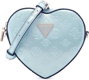GUESS женская сумка Arnela Mini Heart, Powder Blue Logo