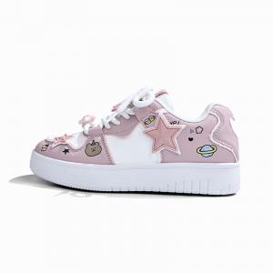 RENBEN Нескользящие, износостойкие, легкие низкие кроссовки, женские, розовые