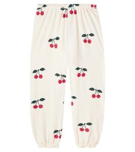 Хлопковые брюки с принтом Malli Konges Sløjd, Ma Grande Cerise Glitter