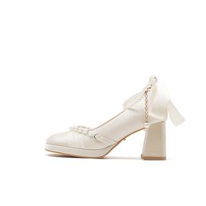 Туфли на высоком каблуке, женские, абрикосового цвета Dunnu, Apricot