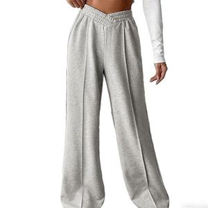 Женские брюки с высокой талией и расклешенными штанинами Clearflower, Light Gray