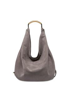 Moschino объемная сумка на плечо, серый