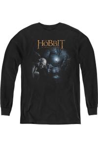 Футболка The Hobbit Light Youth с длинным рукавом Gildan, черный