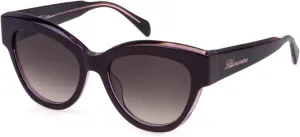 Солнцезащитные очки Blumarine SBM860 0N41 TOP VIOLA/VIOLA TRASPARENTE LUCIDO 54/18/135 ЖЕНЩИНЫ