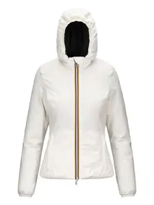 Стеганая куртка Lucy с капюшоном K-Way, белый