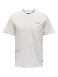 ONLY & SONS Футболка с изображением танцора в облаках