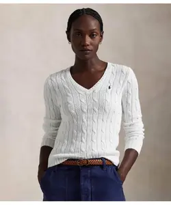 Свитер Slim fit Polo Ralph Lauren, белый