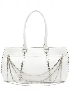 Сумка на плечо с цепочкой Yohji Yamamoto, белый
