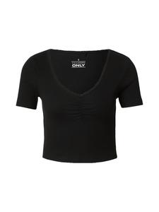 ONLY Футболка 'ONLBetty' в черном цвете