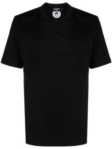 Dsquared2 футболка с тисненым логотипом, черный