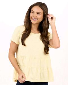 Женская футболка Willow Boxercraft, цвет daffodil