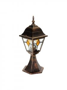 Садовый светильник (Ш)15 х (Д)15 х (В)42 см, выполненный из античной меди  Licht-Erlebnisse, Kupfer Antik