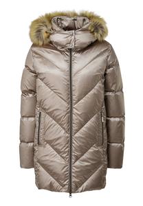 Пуховое пальто comma, песочный