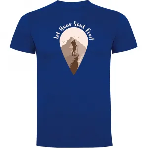 Футболка Kruskis Soul Free, синий