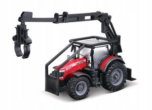 ТРАКТОР С ПОГРУЗЧИКОМ Massey Ferguson 8740S Bburago