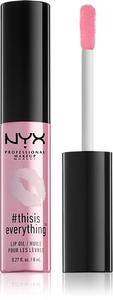 Масло для губ #Thisiseverything Nyx Professional Makeup, atspalvis 01 sheer 8 мл