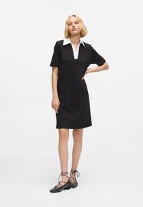 Платье KARL LAGERFELD SIGNATURE COLLAR DRESS, Black