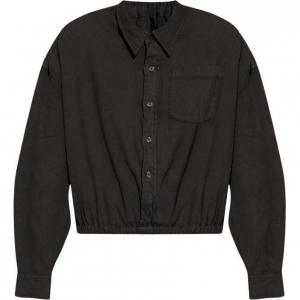 Хлопковая рубашка R13, черный