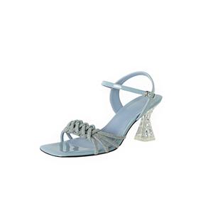 Сандалии с одним ремешком женские YIKEFEI, Ecru