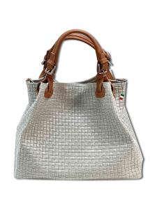 Наплечная сумка Florence, цвет florence handtasche, umhängetasche leder grau, braun ca. 31cm