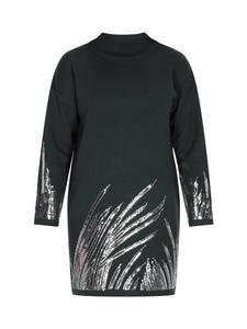 Платье до колена faina Dress, зеленый