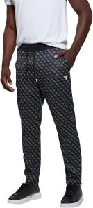 GUESS Мужские брюки Eco Korbin, 4G Aop Jet Black