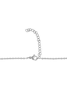 Adeliás Женское колье с подвеской - из нержавеющей стали серебристого цвета