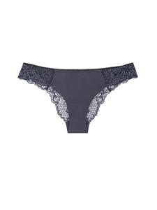 Бюстгальтер TRIUMPH Panty Wild Peony Florale Brazilian, темно-серый