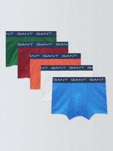 Хлопковые тянущиеся джерси трусы GANT, Pack of 5, Multi