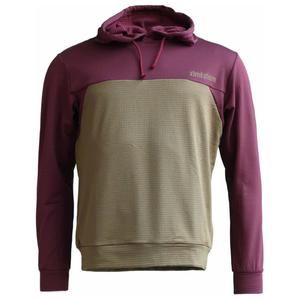 Толстовка с капюшоном Zimtstern Tech Hoodz L/S, цвет Windsor Wine/Military Olive