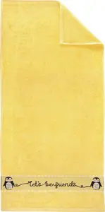 Полотенце для душа Dyckhoff "Пингвин", (1 шт.), 100% хлопок 70х140 см (1 шт.), цвет gelb