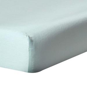 Простыня Homescapes светло-голубой, 140/190 см