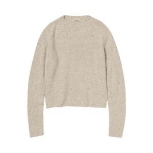 Пуловер Auralee Cashmere Melange Knit Pullover, Top Grey/Beige