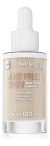 Песок 8г Bell Hypoallergenic Just Free Skin Light Liquid Concealer № 03 NR04