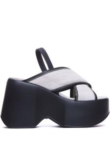 Vic Matie босоножки на платформе, белый