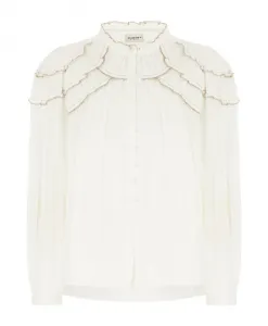 Стильный топ для создания модных образов. Marant Ãtoile, белый