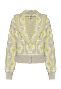 Кардиган IZIA Knit Cardigan, серый