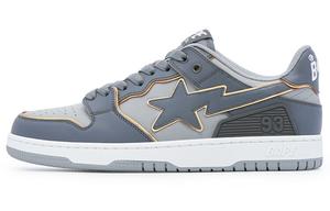 BAPE Bape SK8 Sta Белый Серебристо-серый A Bathing Ape