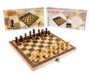 Деревянные магнитные шахматы 29см х 29см W&K