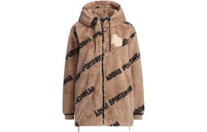 Бархатная куртка женская Mesa/Tactile Rose/Cloud White Adidas