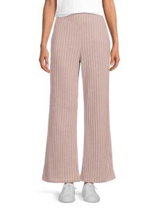 Широкие брюки в рубчик Andrew Marc, цвет Elderberry