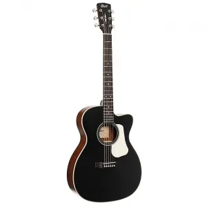 CORT L100OF CEDBKS Лука Оркестр Электро-Акустическая Гитара - черный сатин