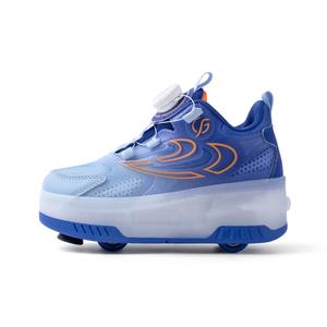 Амортизирующие, износостойкие, дышащие, низкие, детские, повседневные кроссовки для детей Yonggao people, синий