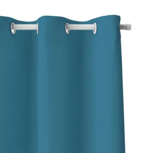 Плотная штора Home Elements 140 x 245 см, синяя. Количество: 1 шт. HOME ELEMENTS