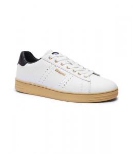 Кожаные кеды грант01 Blauer, белый