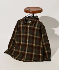 Фланелевая рубашка в клетку с эффектом омбре Journal Standard, цвет Gray A