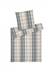 Постельное белье Glasgow цвета шалфея Elegante, 155 x 220 + 80 x 80 см